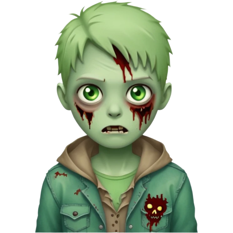 cute zombie emoji