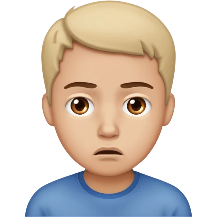 "I have felt anxious about my futere since the start of the year" emoji