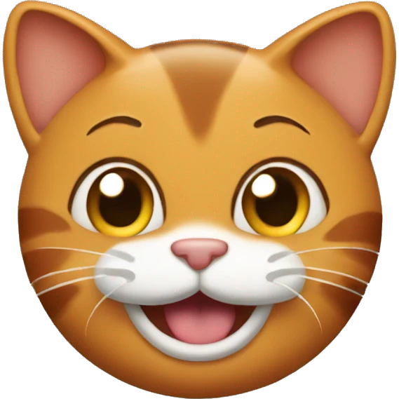 smiling garfield the cat emoji
