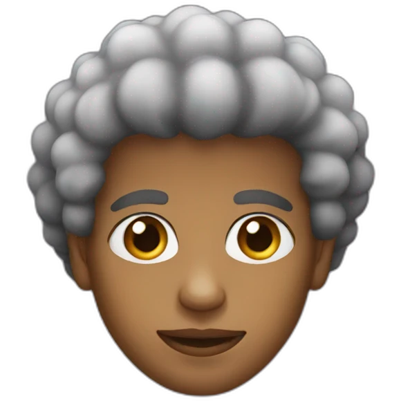 Afro emoji