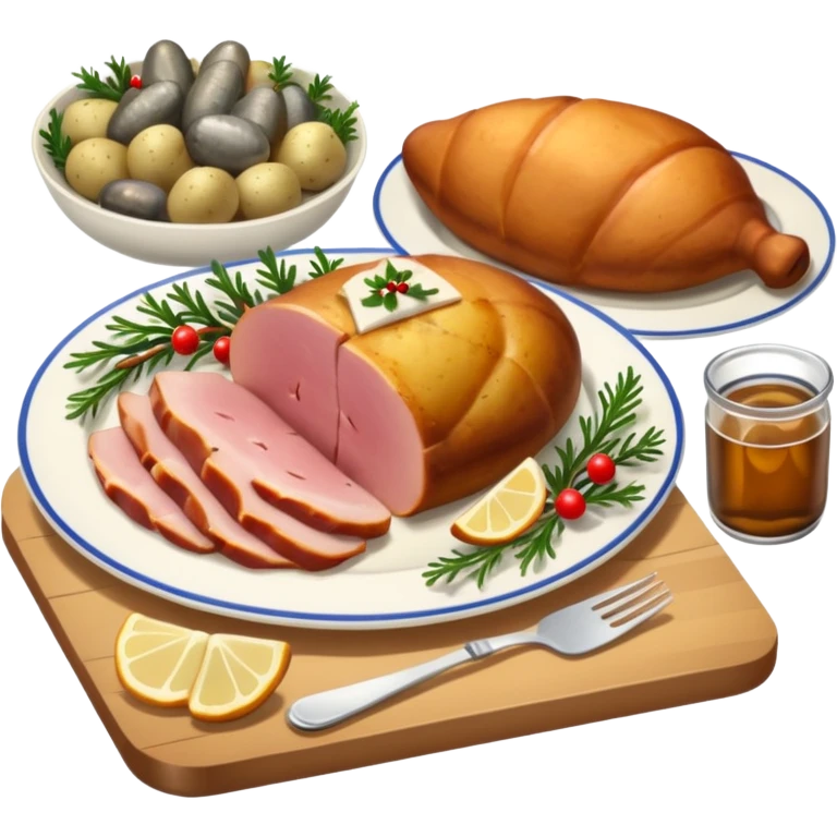 Svensk julmiddag emoji