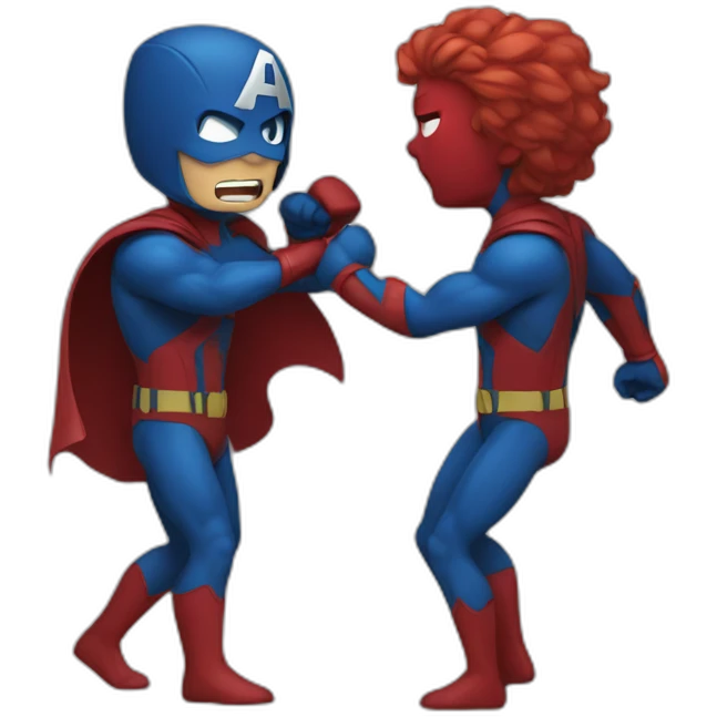fight-and-superhero emoji