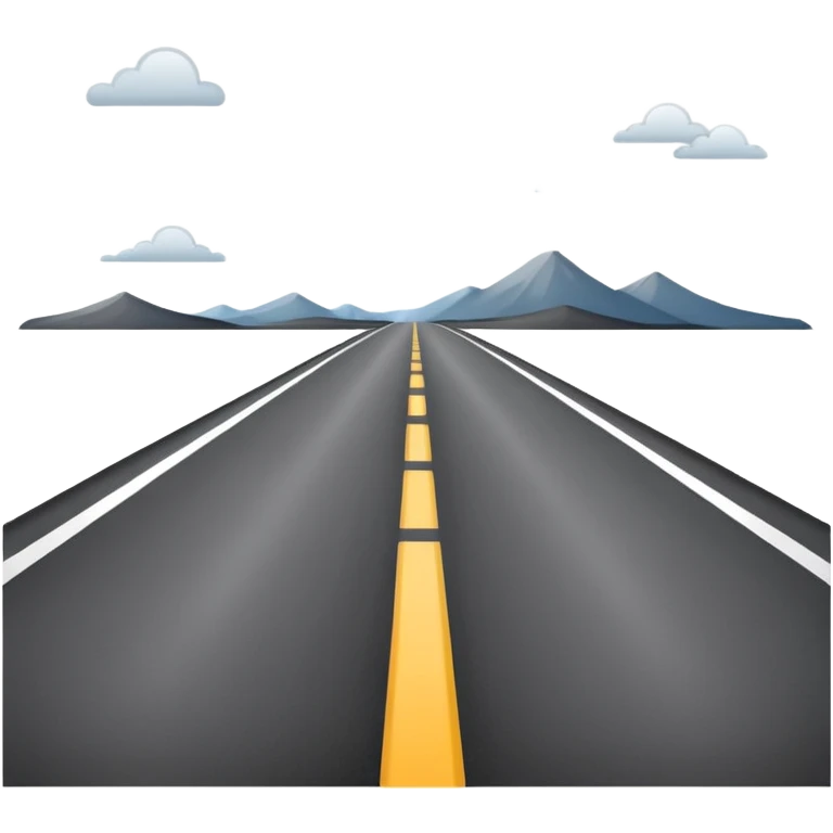 long road png emoji