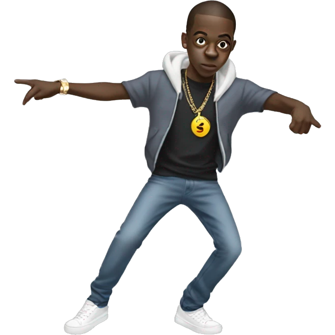 Bobby shmurda doing the money dance emoji