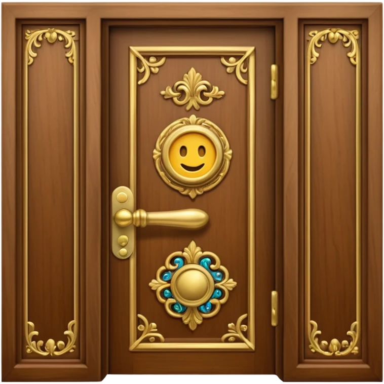 hotel room door emoji