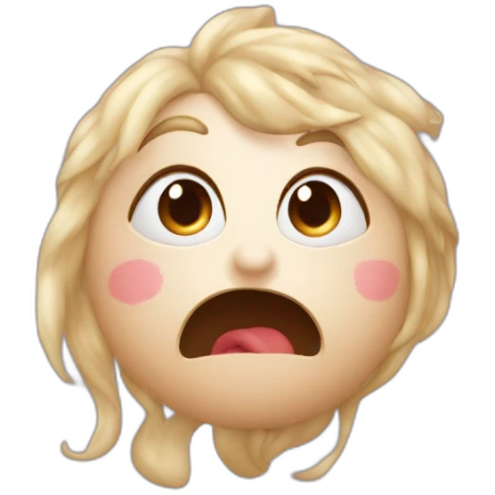 Bisous avec un clin d’œil sans cœur  emoji