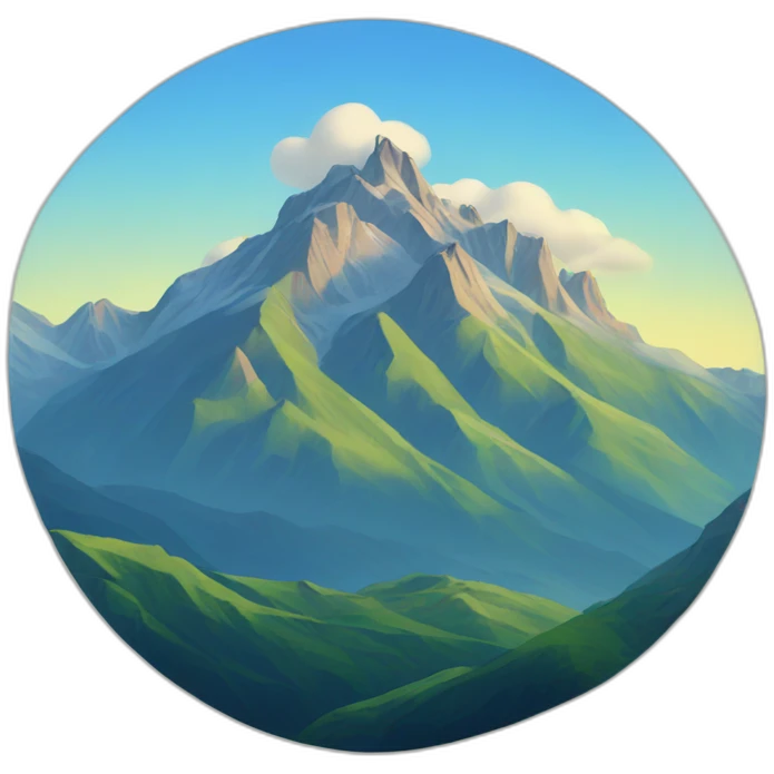 grenoble-mountain emoji