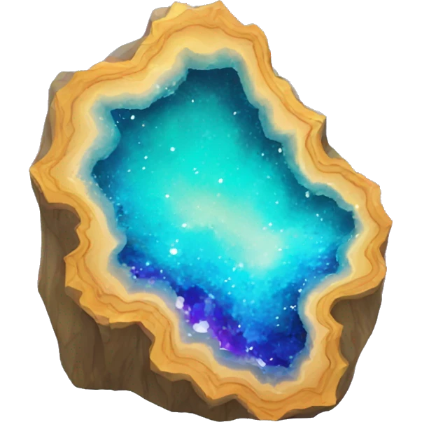 Colorful Geode emoji