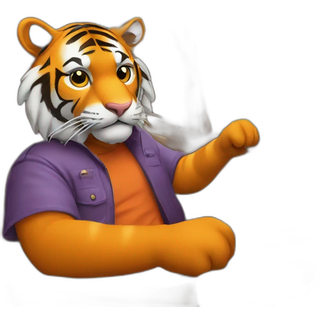Clemson-tiger-driving-a-class-a-rv emoji