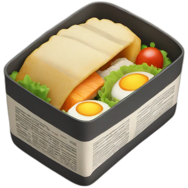 bento newspaper emoji