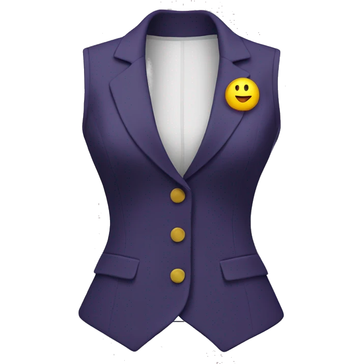 Women’s blazer vest emoji