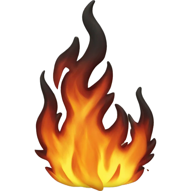 3d fire emoji