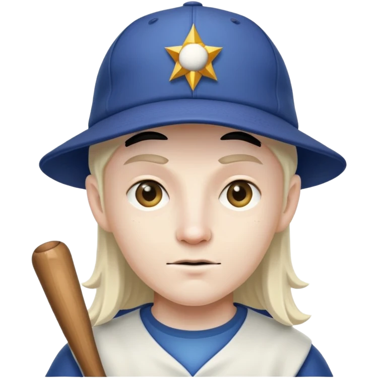 wizard wearing a baseball cap emoji
