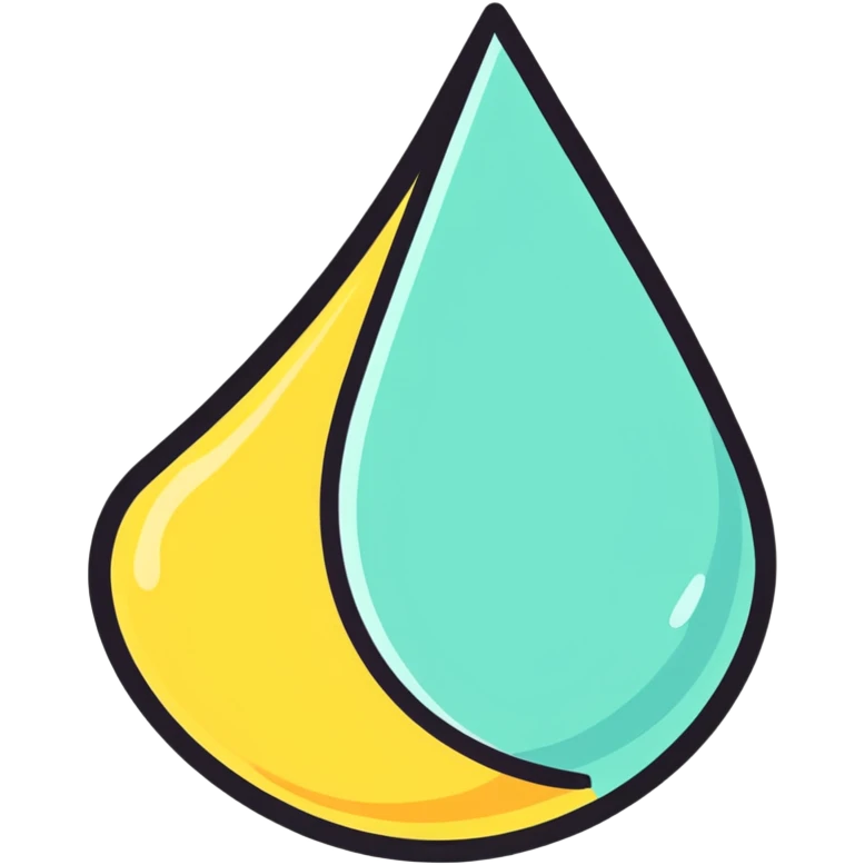 Droplet emoji