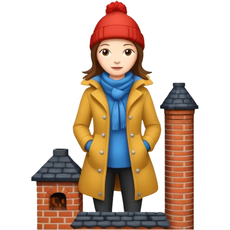 Female on a chimney emoji