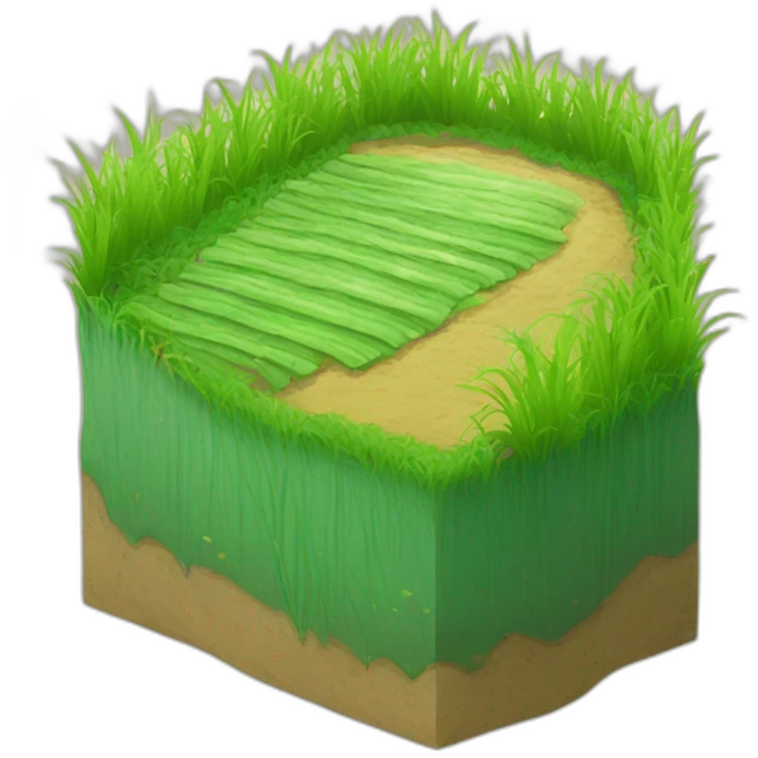 Rice paddy emoji