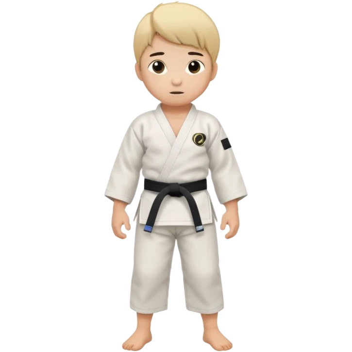 judo kid full body emoji