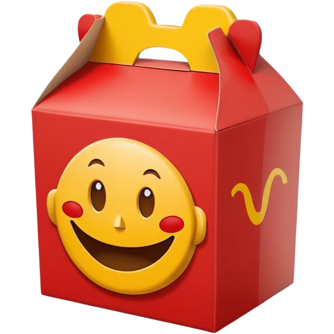 happy meal box emoji