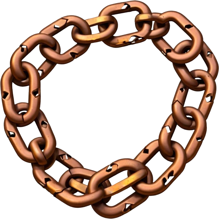 BROKEN chain emoji