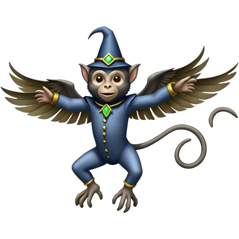 Flying monkeys from the Wizard of Oz emoji