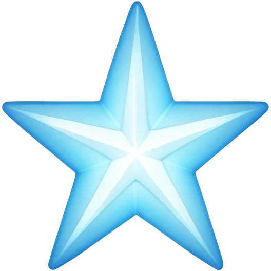 Light blue star emoji