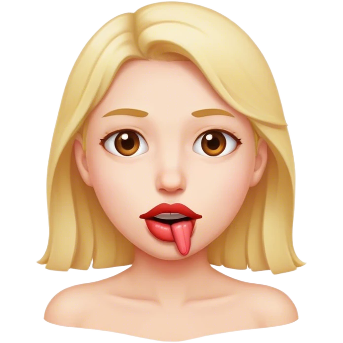 Lip Bite emoji