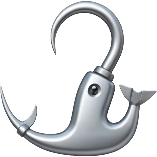рыболовный крючок emoji