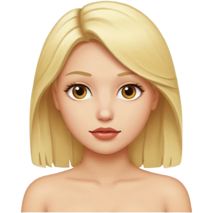 Blonde sex emoji