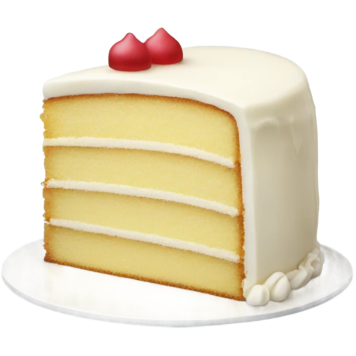 vanilla cake emoji