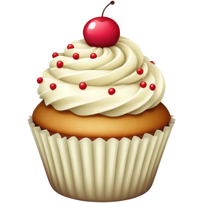 vintage cupcake emoji