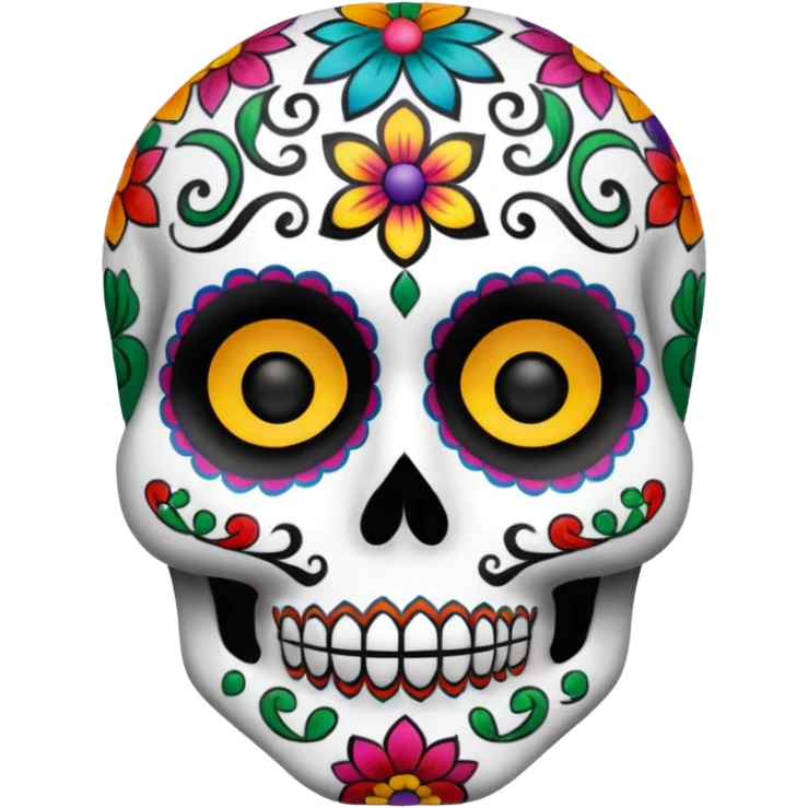 Day of the dead emoji