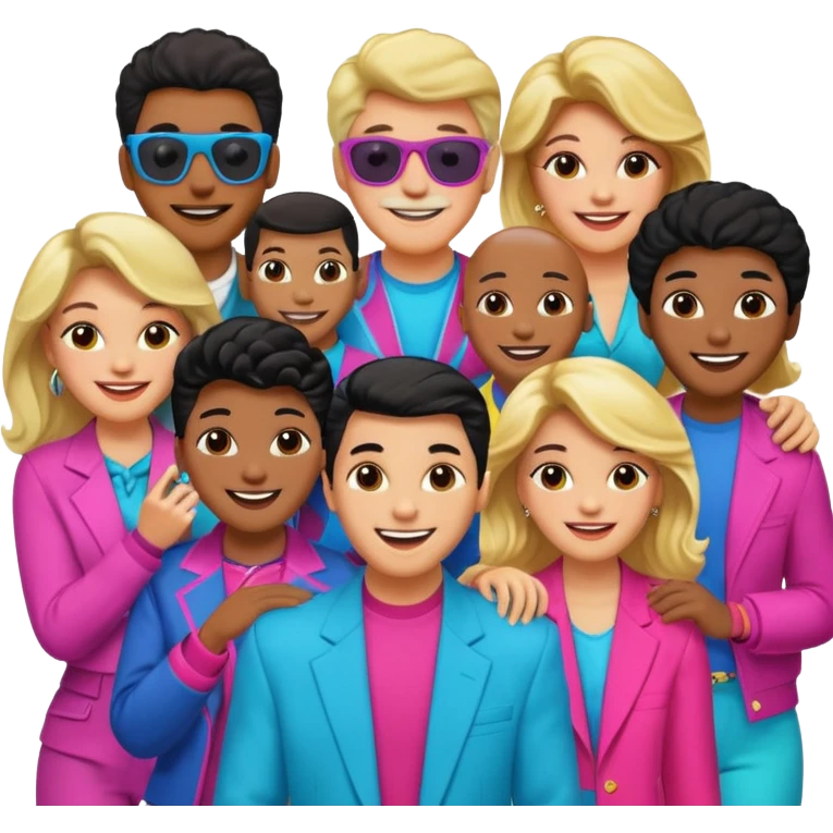 80'S CELEBRITIES emoji