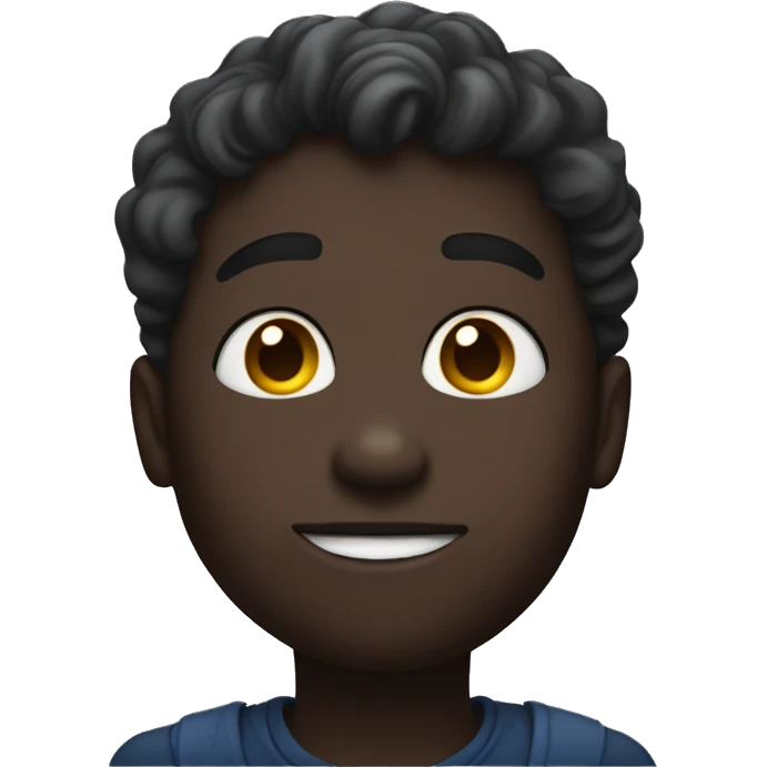 Dark skin guy that looks like Apollo blowing a kiss  emoji