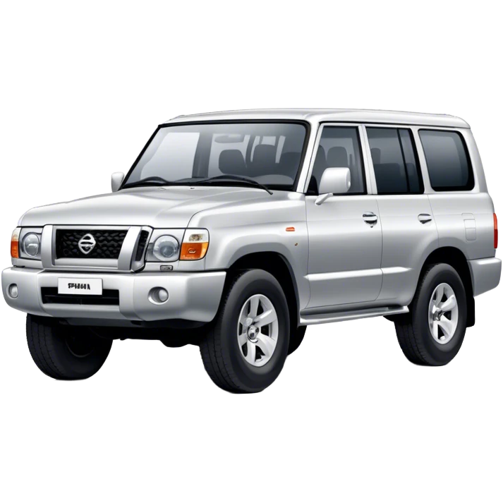 Nissan Patrol - Nissan (Model Year: 2022) (Iconic colour: Silver) emoji