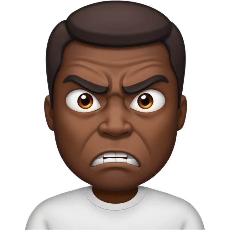 Angry arrogant is tired of idiots powerful being or engity emoji