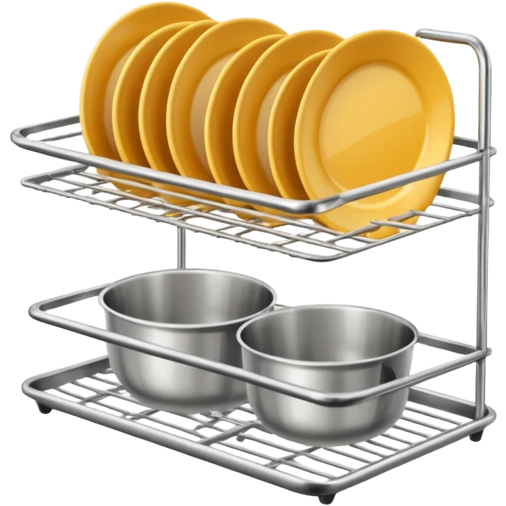 Dishes drying rack  emoji
