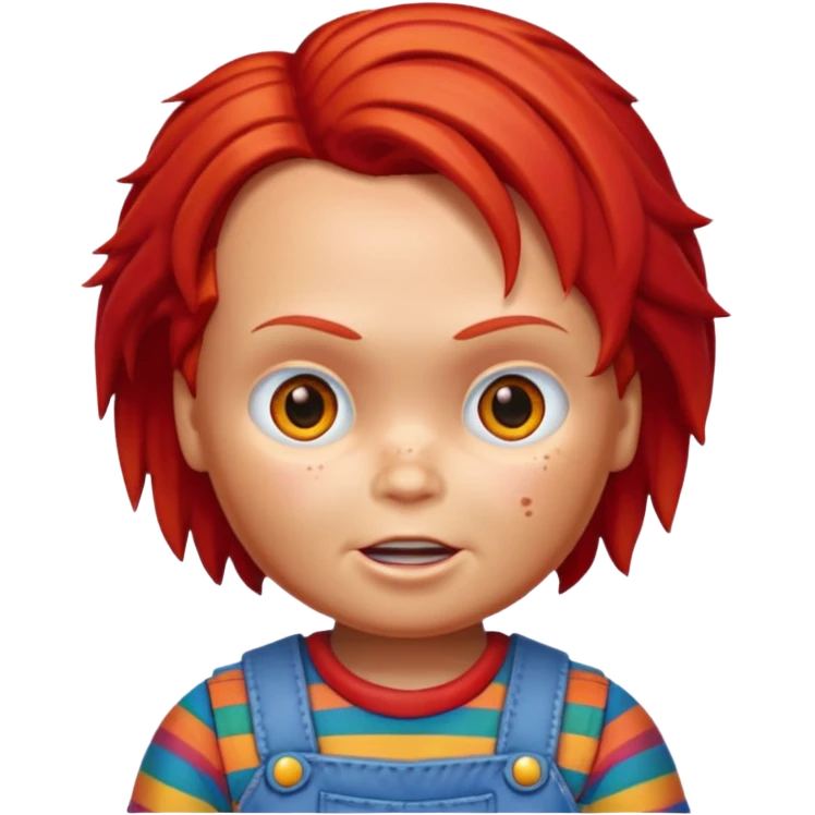 Un emojin de chuky emoji