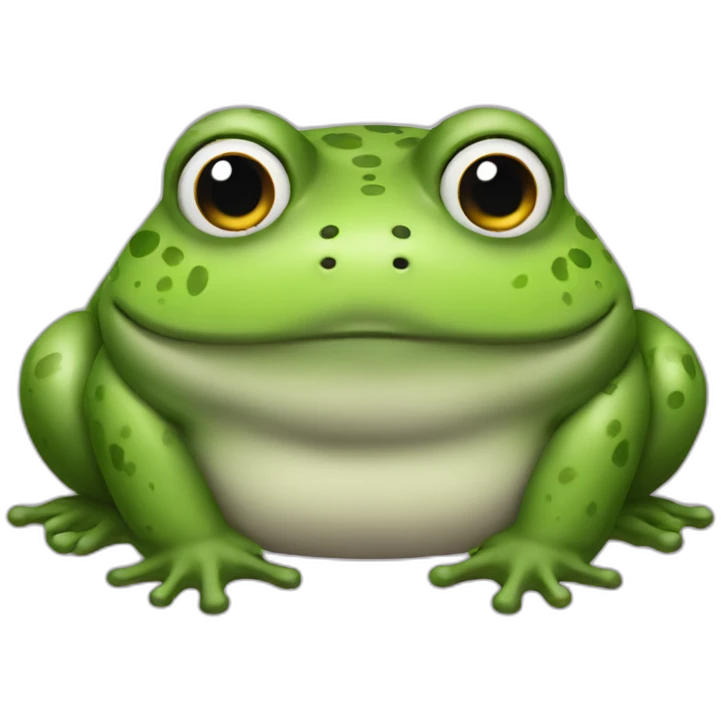 fat frog emoji