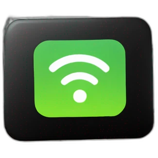 a wifi router on a bus emoji
