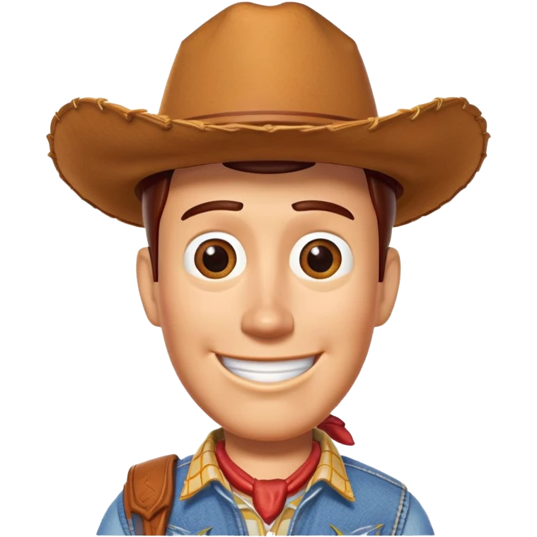 Woody cowboy from Toy Story emoji