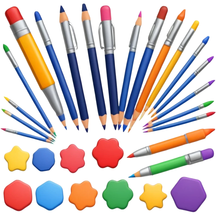 art supply emoji