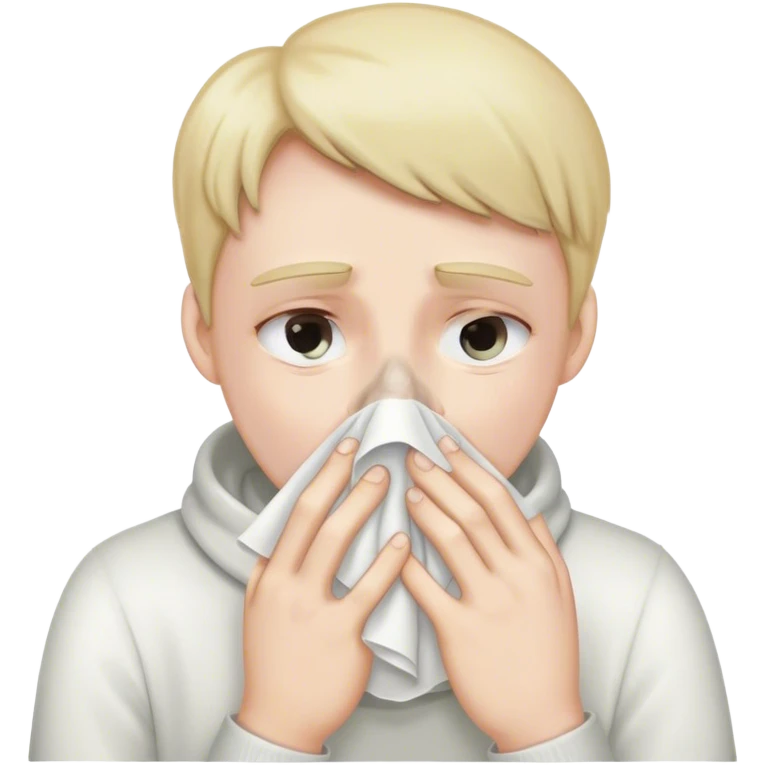 slime drip from nose wipe nose emoji