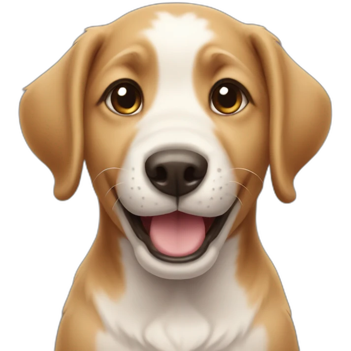 happy puppy emoji