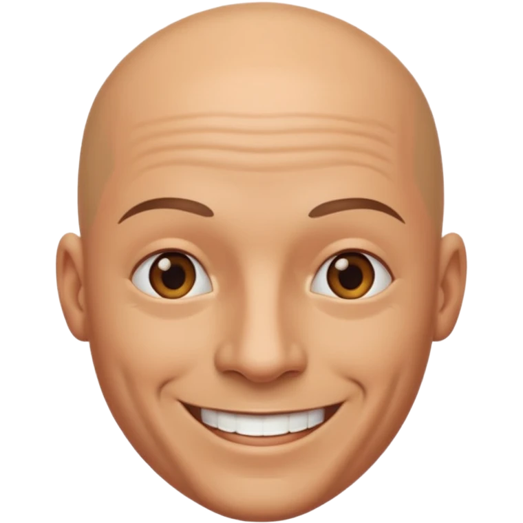 Baldness emoji