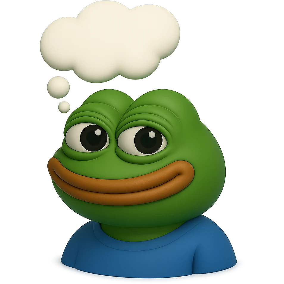 recreate this make sure he is looking at viewer, keep drop shadows emoji