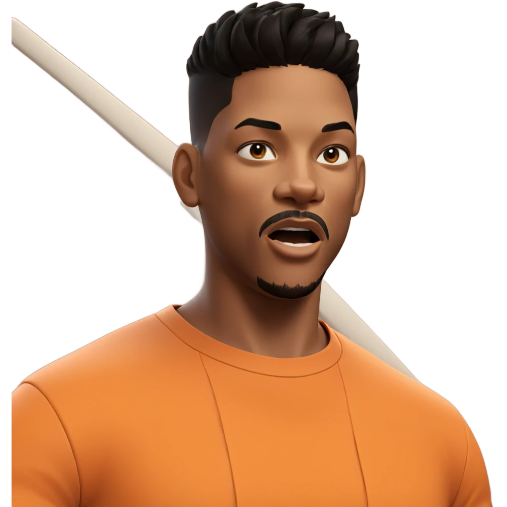 black haired boy with beard emoji