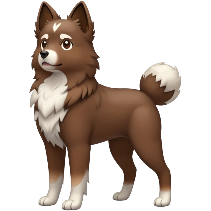 Rockruff (full body) emoji