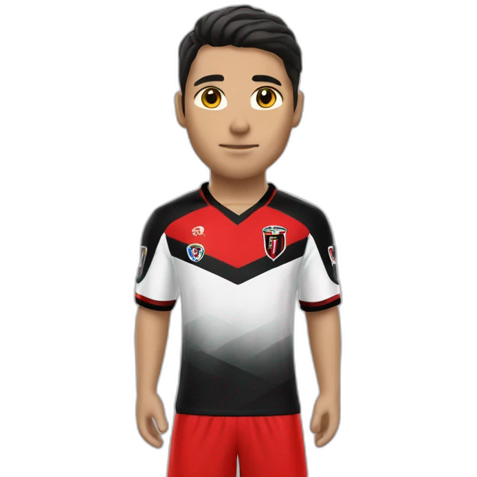 Liga Deportiva Alajuelense uniform emoji
