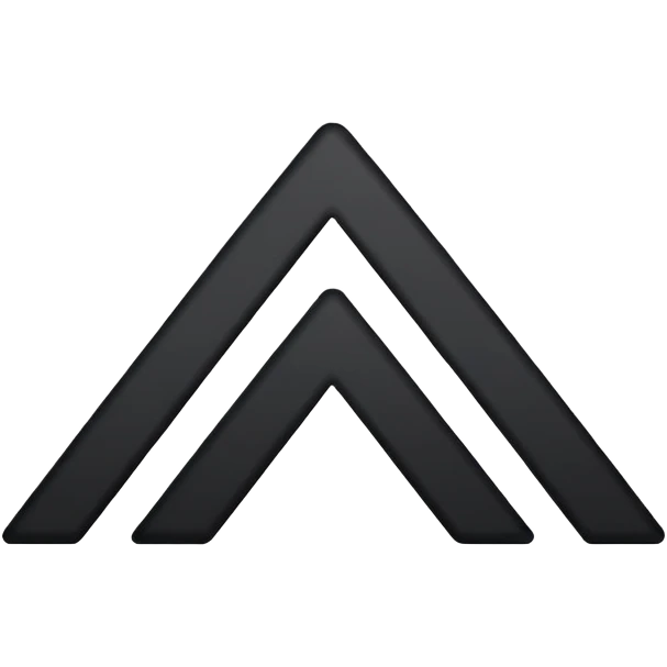 iOS emoji, minimal dark spark, small zigzag, flat emoji