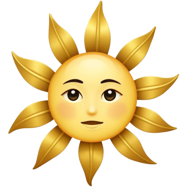 Nuit 🌃, avec un rayon de soleil  emoji